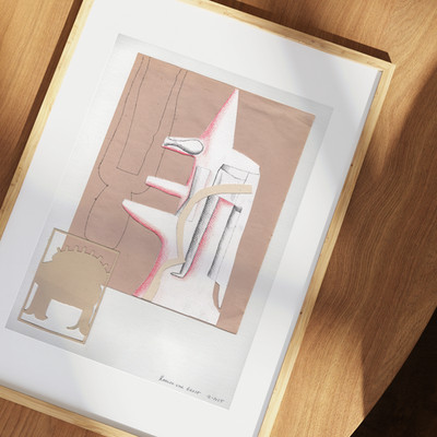 Boxed Statue   Limited Edition A4 Fine Art Print