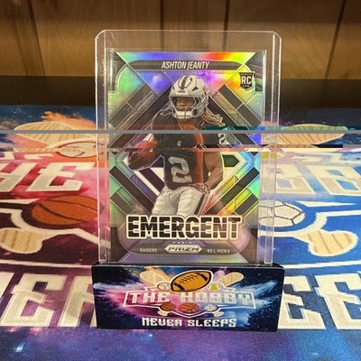 2025 Panini Prizm Ashton Jeanty Emergent Silver RC