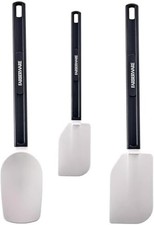 Pro 3 Piece Silicone Spatula Set, 13.5 and 10 inch NSF