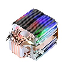 Air-cooled CPU Cooler 90mm Fan Twin Towers 4/6 Heat pipe 4pin/PWM for LGA2011