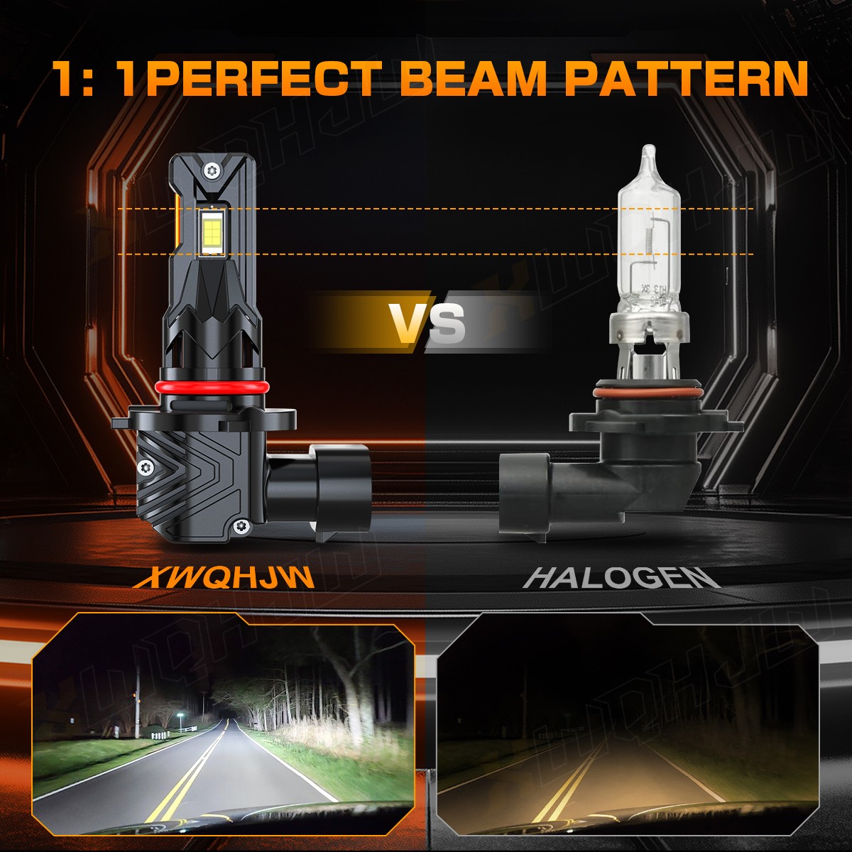 CO LIGHT New H4 9003/HB2 Led Canbus Headlight Bulbs 80000LM High