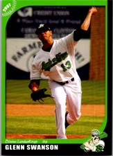 Glenn Swanson 2007 Grandstand Clinton LumberKings #NNO Clinton LumberKings