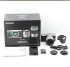 【NEARMINT w/Box】Fujifilm X-A1 16.3MP Digital Camera Silver w/ 16-50mm From JP
