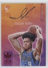2019-20 Panini Court Kings Fresh Paint Ruby 28/99 Isaiah Roby #FP-IRO Auto 7f0