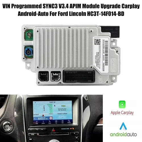 SYNC 3 to SYNC 3.4 Upgrade Version3.4 For Ford Touch MFT Nav Carplay APIM Module - Picture 2 of 12