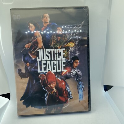 Justice League (DVD, 2017) PG-13 Widescreen DC WB Ben Affleck Amy Adams New  883929572106|
