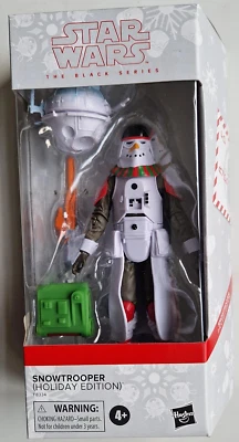Star Wars The Black Series Snowtrooper Holiday Edition, 15cm, Hasbro, NEU/OVP