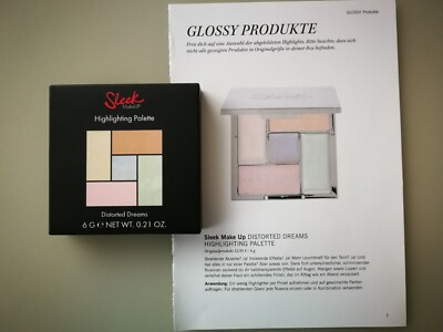 ️ SLEEK MAKEUP HIGHLIGHTING PALETTE (SCHIMMERND) 6 g -  NEU + OVP 12,95    ️