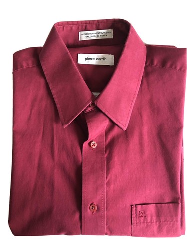 Pierre Cardin Tailored Men's Dark Red 