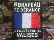 Si ce drapeau te dérange - Hauteur : 11 cm Largeur : 8.5 cm📌5a.