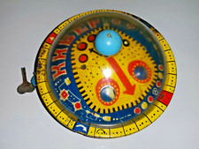 VINTAGE SPACE TOY WIND UP SAUCER MOONROVER SOVIET ERA RUSSIA CCCP LENINGRADSKI