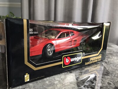 Burago 1:18 1984 Ferrari Testarossa. Made In Italy | eBay