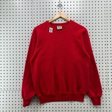 Vintage Sturdy Sweats By Lee Sweatshirt Red Mens Medium Crew Neck Pullover M
