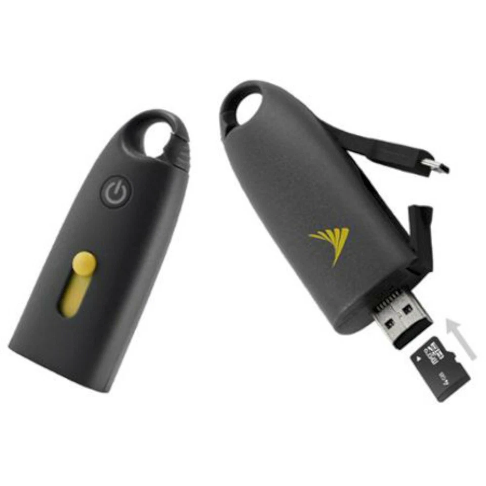 NUEVO Sprint Portátil Micro USB Batería Boost Pack con Lector de Tarjetas MicroSD Foto 2 de 4