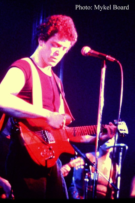 Lou Reed Live Bottom Line 8 x 10 color inkject print from Orig Slide FREE SHIP