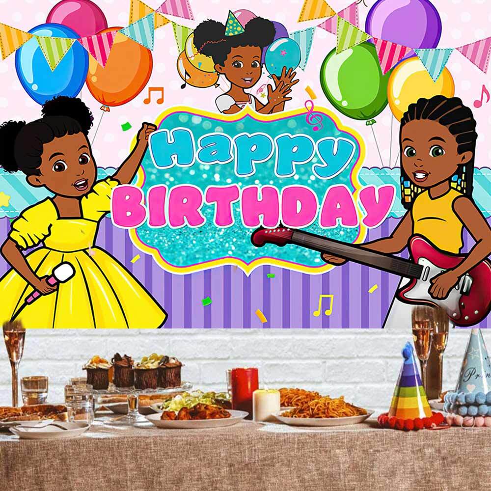 Gracies Corner Birthday Backdrop Baby Shower Banner Party Supplies