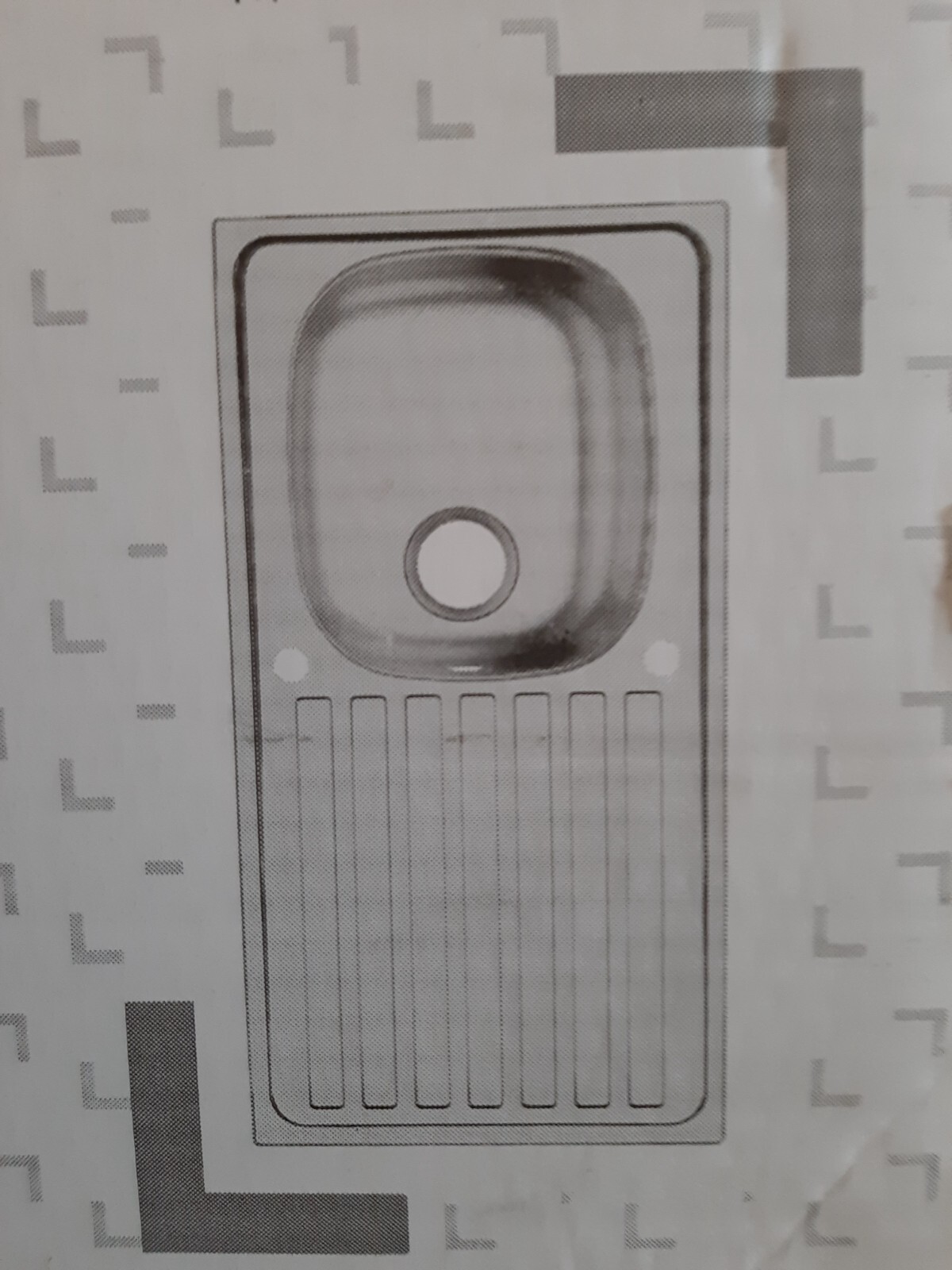 B&Q Utility Kitchen Sink Unit eBay