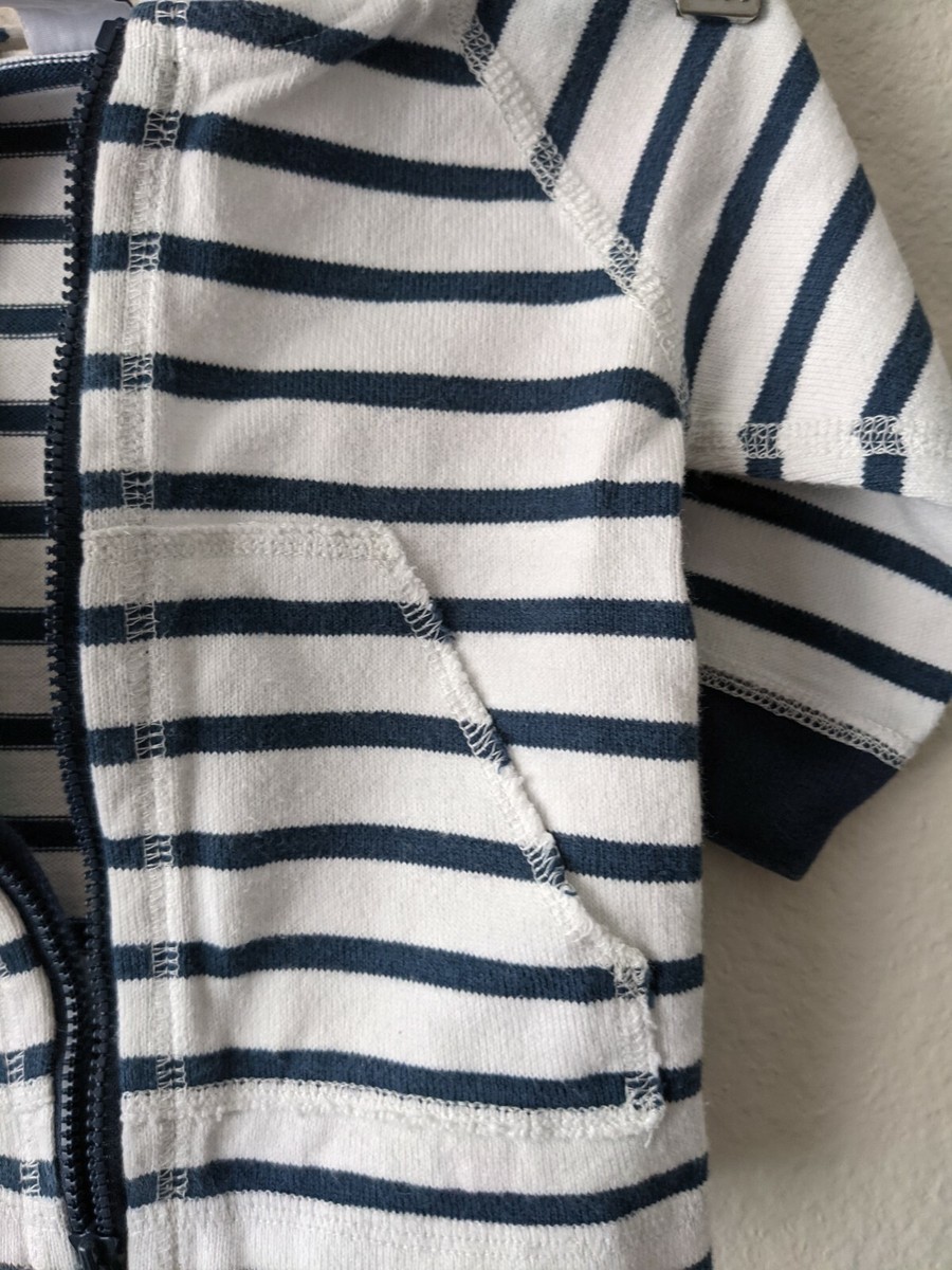 Baby Hoodie Zip Jacket By Petit Bateau 6M | eBay