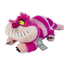 Disney Store Authentic Cheshire Cat Plush 18" Alice in Wonderland with Tag