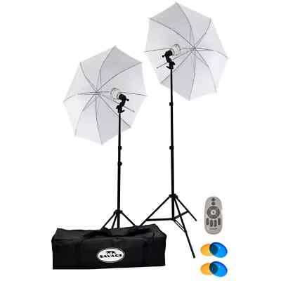 Savage LED60K-R 500W LED Studio Light Kit (VG) - NEW IN BOX