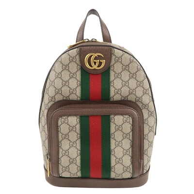 GUCCI OPHIDIA GG SMALL BACKPACK Gucci Small GG Supreme Ophidia Backpack main image 4