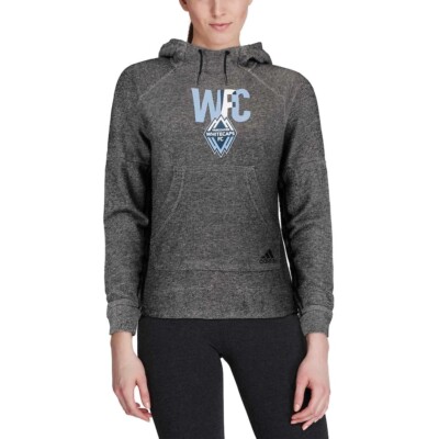 Women's adidas Heathered Black Vancouver Whitecaps FC Inner Drop Transitional