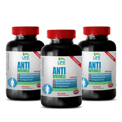 Anti-Wrinkle. Cell Rejuvenation. Protects against age-related damage (3 Bot)