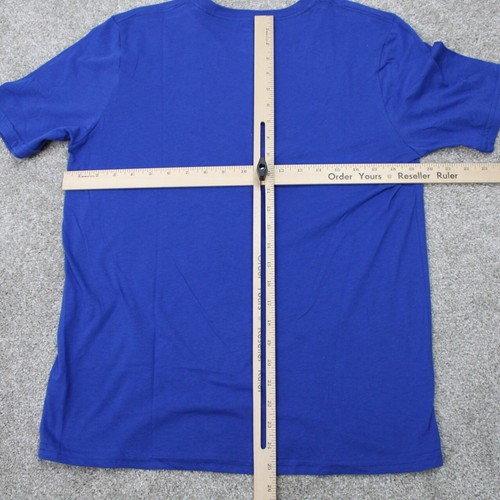NY Rangers T-Shirt NWT Youth XL Blue Reebok NHL Face Off Apparel S/S Pullover - Picture 9 of 11