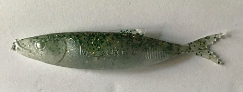4” SHAD SWIMMING MINNOW SWIM BAIT BASS LURE McKala Cigar Herring 12 - Picture 3 of 3