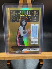 Jaime Jaquez Jr. 2023-24 NBA Hoops Holiday Arriving Now Gold Foil #30 Heat RC