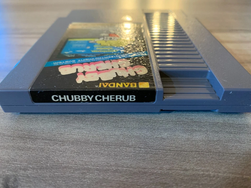 CHUBBY CHERUB Nintendo Entertainment System NES Game Authentic Tested 5 Screws - Image 3 of 4