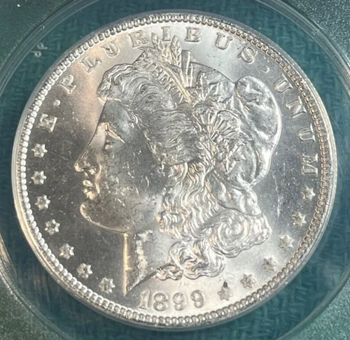 1899-O Morgan  BU ANACS Certified - New Orleans Mint - Lustrous Gem