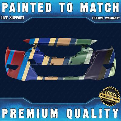 Painted To Match - Front Bumper Cover Fascia for 2016-2018 Nissan Maxima w/ Park