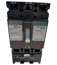 GE 50 AMP CIRCUIT BREAKER TEC36050 W/ CURRENT LIMITER TECL36050 3P 600 V AC