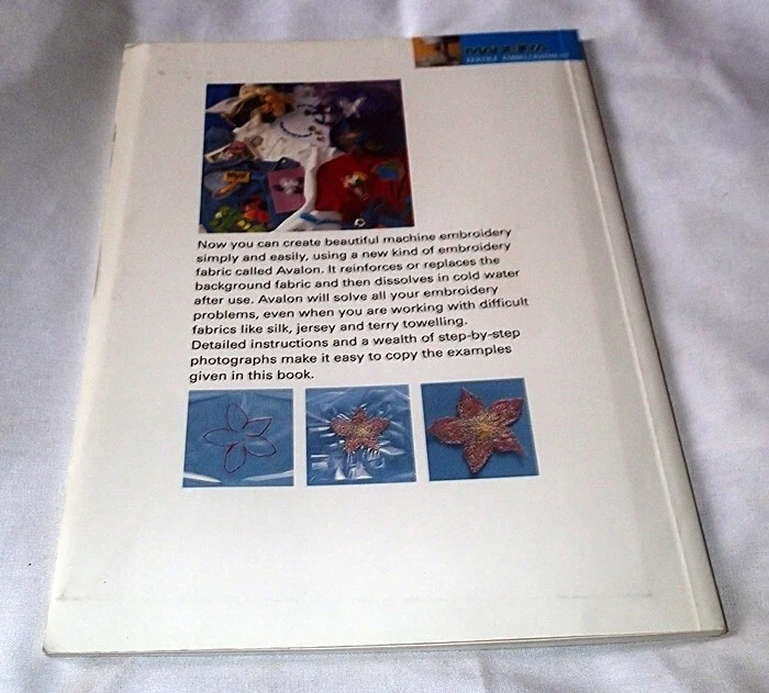 MADEIRA ~ MAGIC EMBROIDERY w/ AVALON ~ IRENE FACKLER ~ WITH PATTERN INSERT *NEW - Image 2 of 2