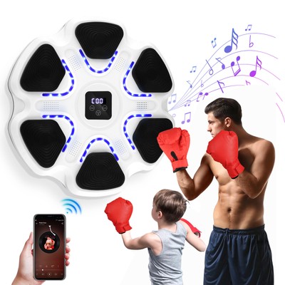 Wandmontierte Musik-Boxmaschine Bluetooth Smart Music Boxing Workout Machine