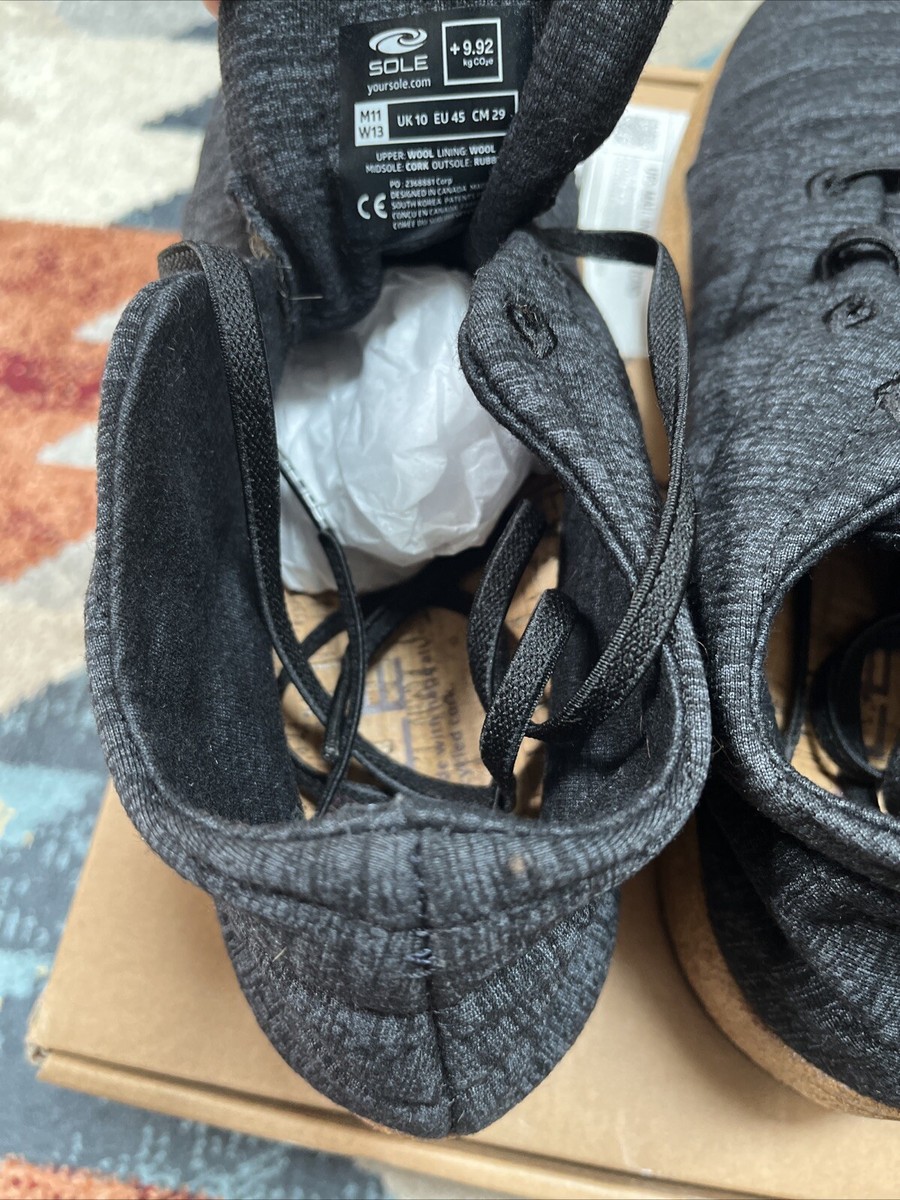 Sole Jasper Chukka Black Merino Wool, Cork And Bison Fiber  display picture 3
