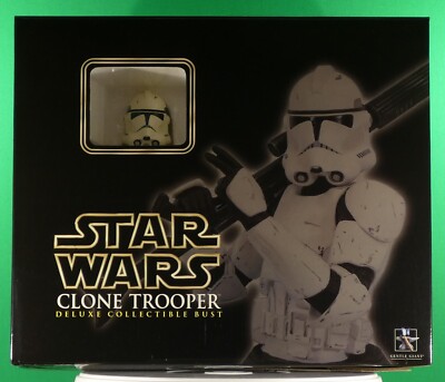 CLONE TROOPER ROTS DLX EXCLUSIVE BUST (WHITE) | Star Wars | Gentle Giant Studios