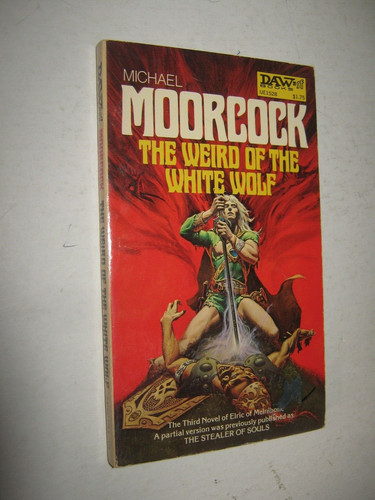 SCI-FI PAPERBACK 1977 WEIRD OF THE WHITE WOLF by MICHAEL MOORCOCK DAW PUB