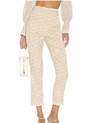 Lovers + Friends Natural Leopard Pants Size XL NWT