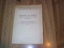 Catalogul De Seminte Oferite Pentru Schimb De Catre Grandina Bontanica 1960