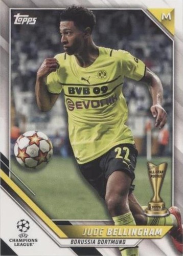 2025 JUDE BELLINGHAM 54/75 TOPPS UEFA CHAMPIONS LEAGUE BLUE ICY