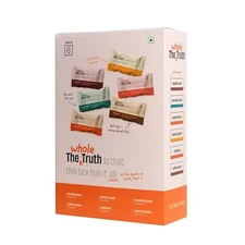 The Whole Truth Protein Bars  All-in-One No Added Sugar  Pack of 6 x 52 g each