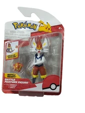 NEW Jazwares Pokémon Cinderace Liberlo 5" Deluxe Action Figure 2023 Official