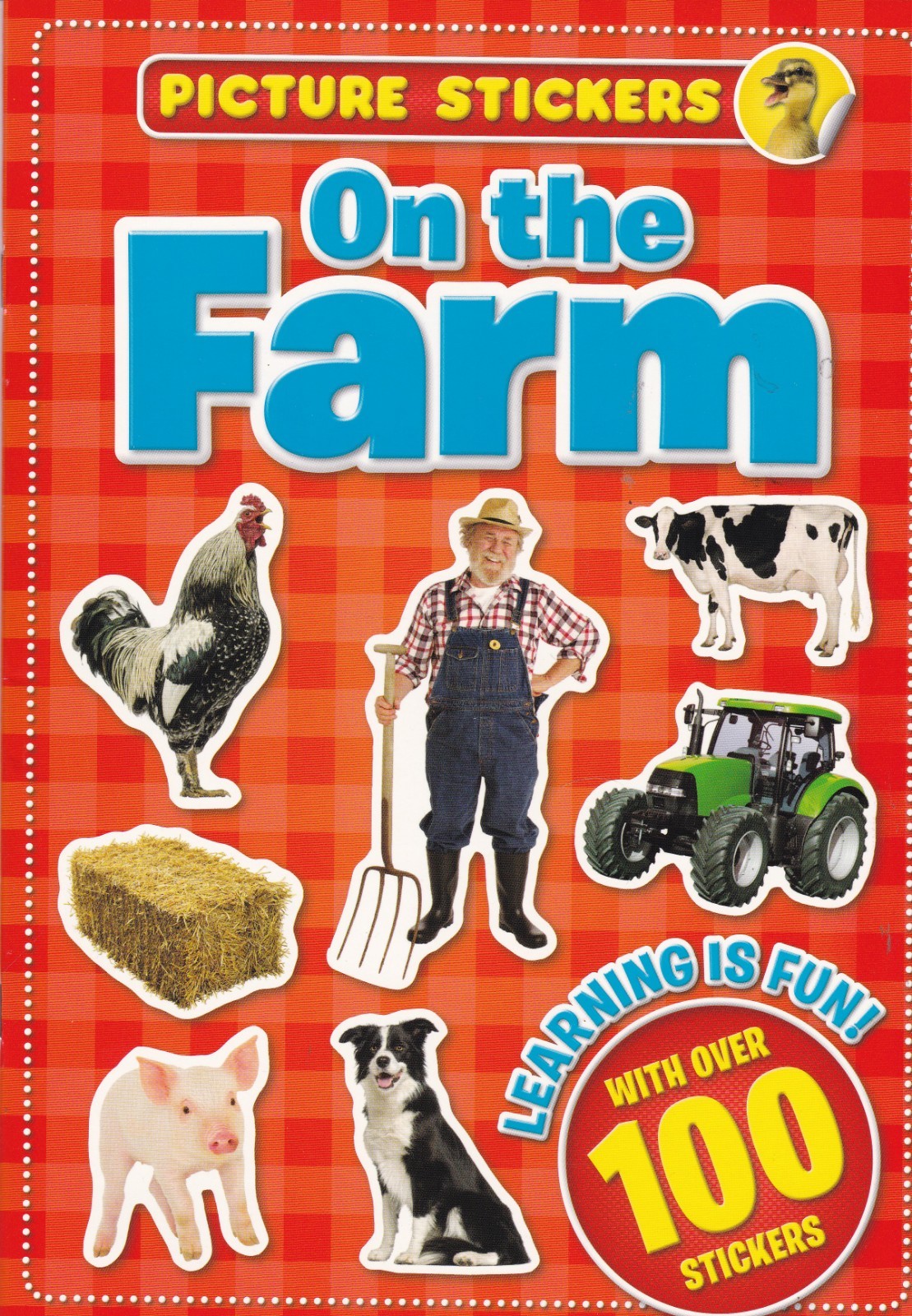 FARM STICKER ACTIVITY BOOK - 100+ STICKERS A4 PAPERBACK BOOK