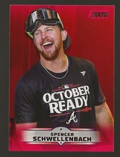 2025 Topps Stadium Club Baseball Spencer Schwellenbach #93 Atlanta Braves