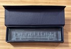 New York City Skyline Laser Etched Glass Paper Weight Desk, Shelf Decor in box — photo 2