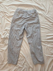 Lacoste Seersucker Pants Pleated Front Blue White Men's 33-30 $145 Stripe — photo 2