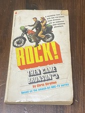 Rock! Then Comes Bronson #3 By Chris Stratton 1970 Vintage Paperback 