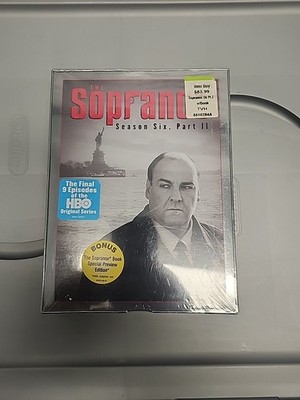 The Sopranos Season Six 6 Part 2 HBO - DVD - Bonus Book - New & Sealed Collector